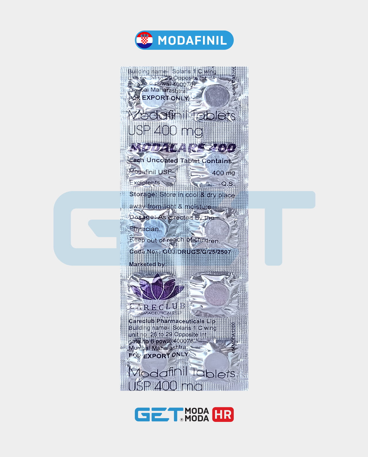 Modacare 400mg
